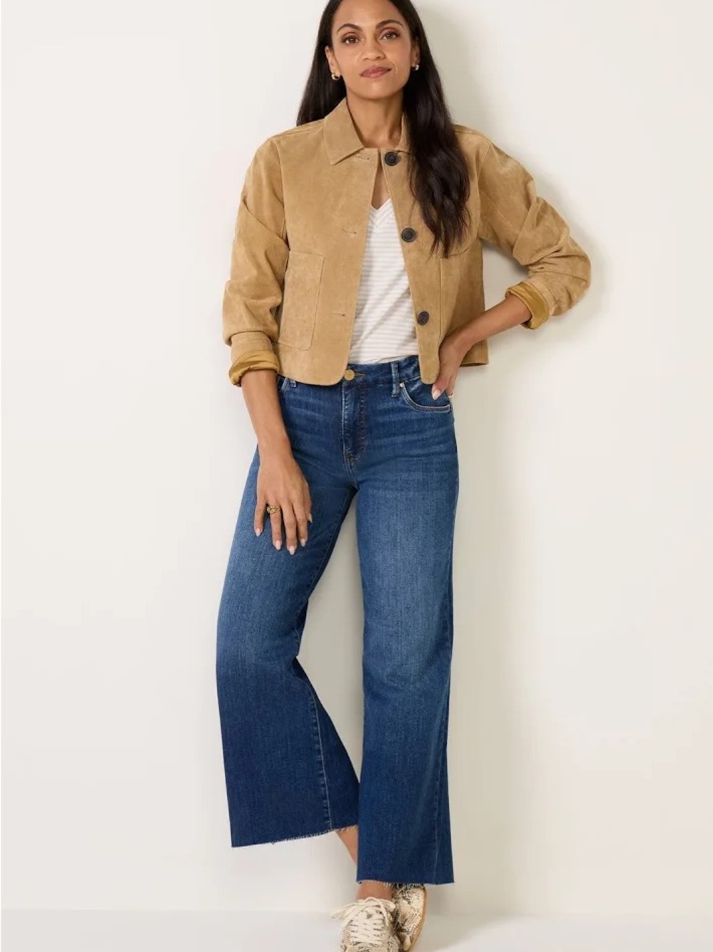 Kut From The Kloth Meg High-Rise Wide Leg Jeans | Size 8 | Great Condition